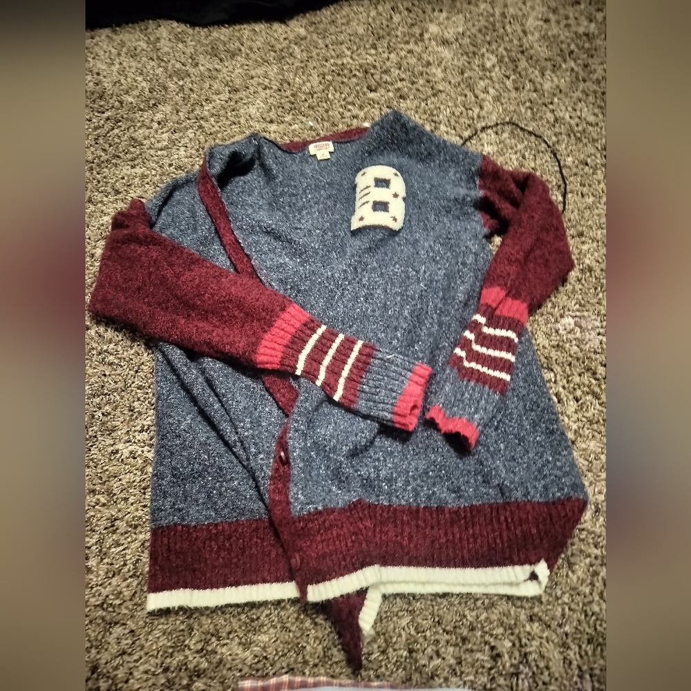 Letter Cardigan